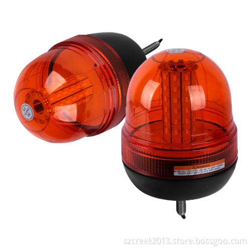 12-24V Universal Rotating LED Beacon Tractor Amber Warning Led Strobe Beacon Light